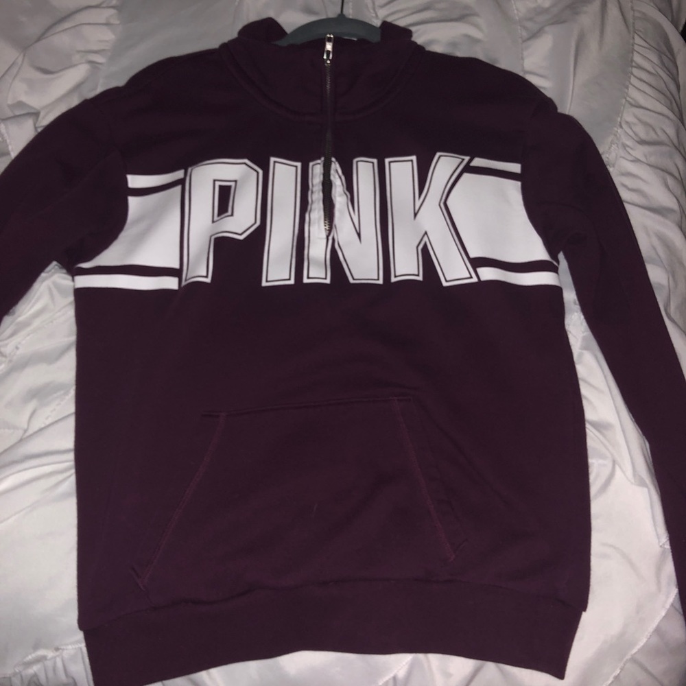 Burgundy Pink brand jacket